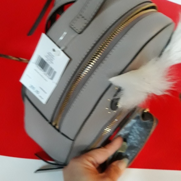 Kate Spade OWL back pack w/ wallet keychain set - Picture 2 of 7